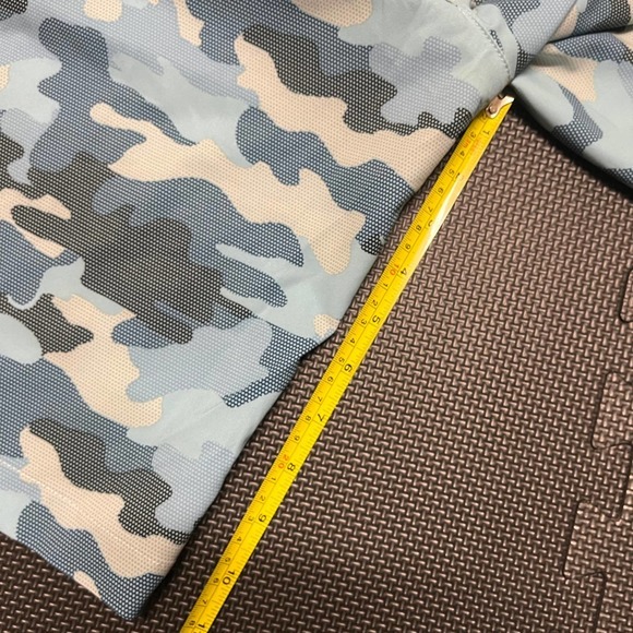 Peter millar water performance shorts blue‎ camo mens size 42 - Picture 7 of 7